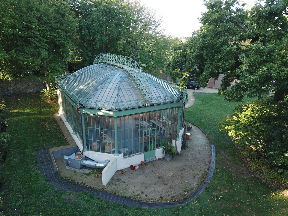 La serre de l'Institut Solacroup à Dinard - - Pôle pré-apprentissage