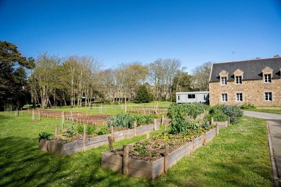 Potager de l'IMTS à Dinard